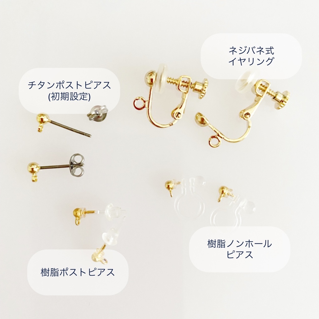 コラボ【水紋重ねの耳飾り】〜山猫組