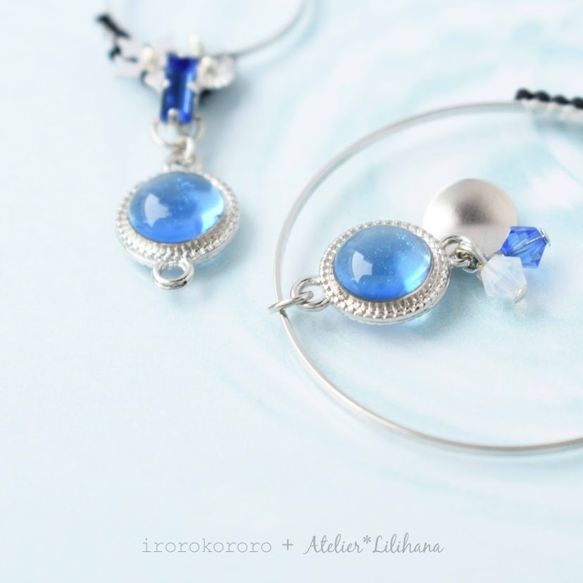 コラボ【水紋重ねの耳飾り】〜山猫組