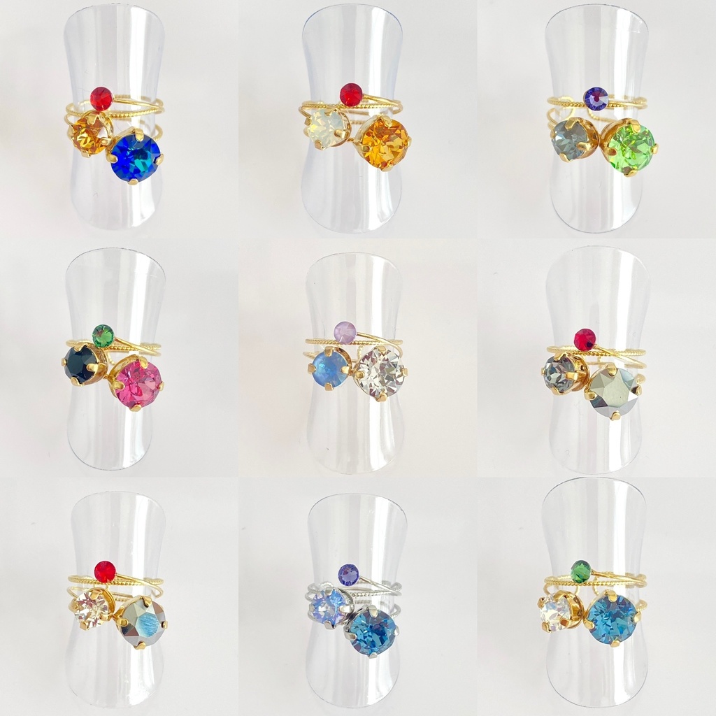 スリーカラーのダブルリング①刀帳番号3~