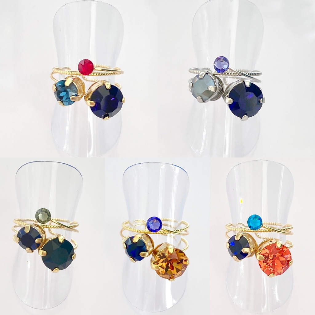 スリーカラーのダブルリング②刀帳番号27~