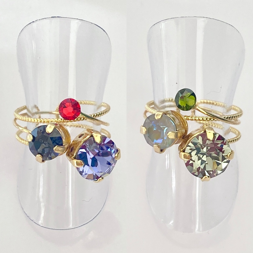 スリーカラーのダブルリング③刀帳番号57~