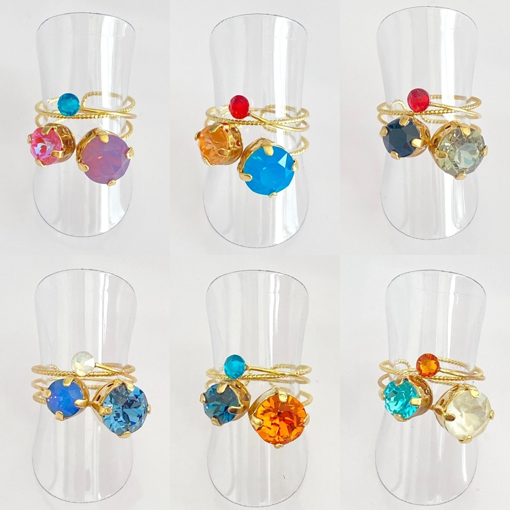 スリーカラーのダブルリング⑤刀帳番号81~