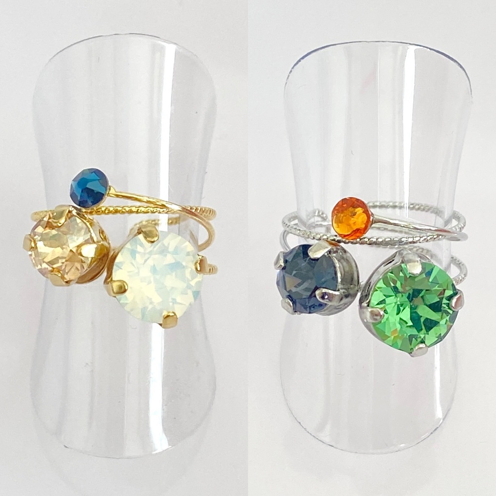 スリーカラーのダブルリング⑦刀帳番号130~