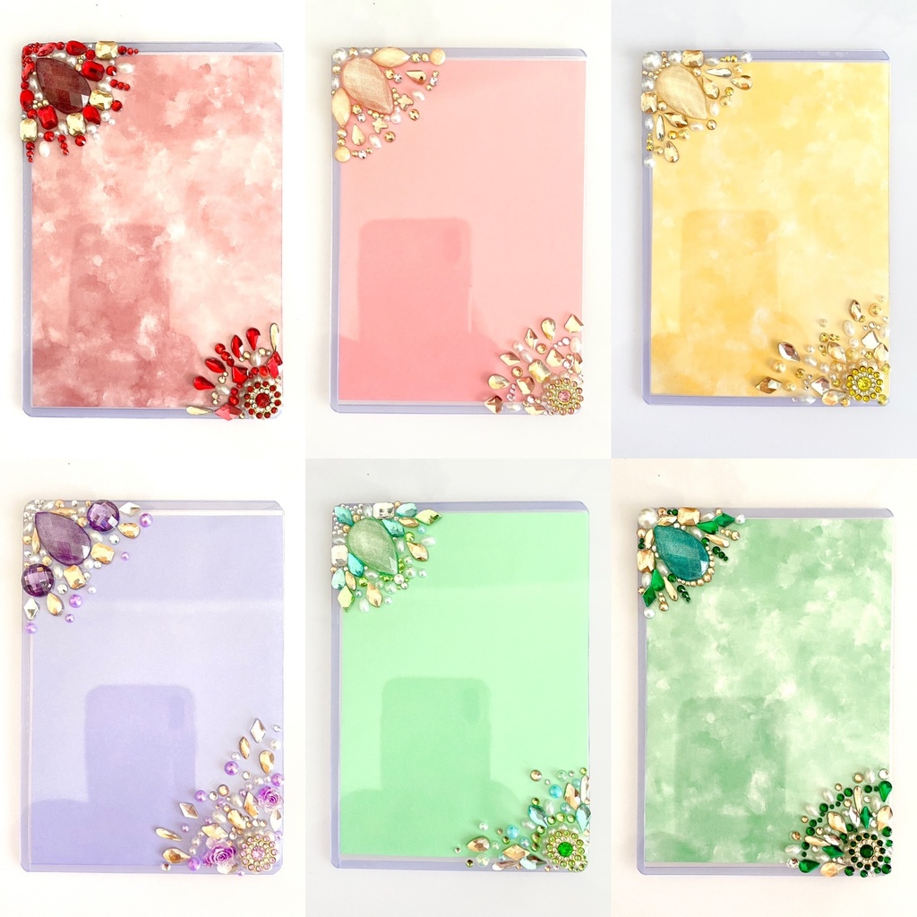 【L版用】ラインストーンのデコケース(お試し価格)