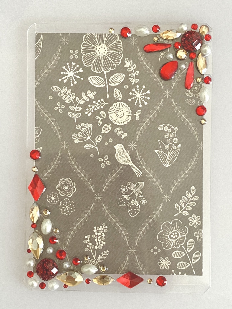 【トレカ用】ラインストーンのデコケース(お試し価格)