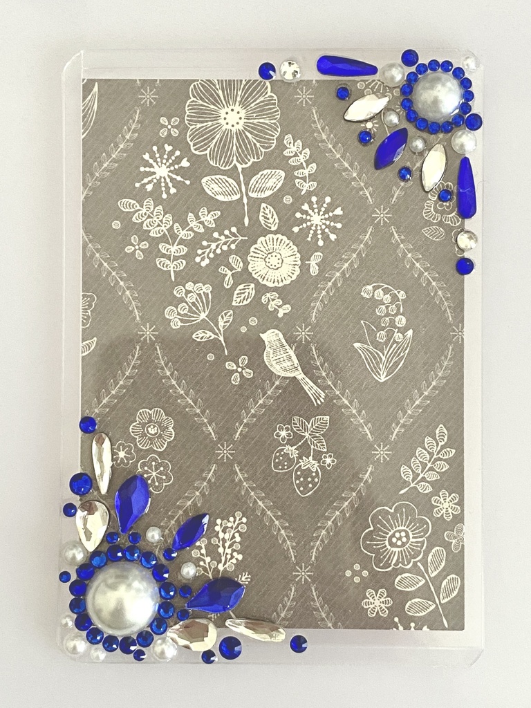 【トレカ用】ラインストーンのデコケース(お試し価格)