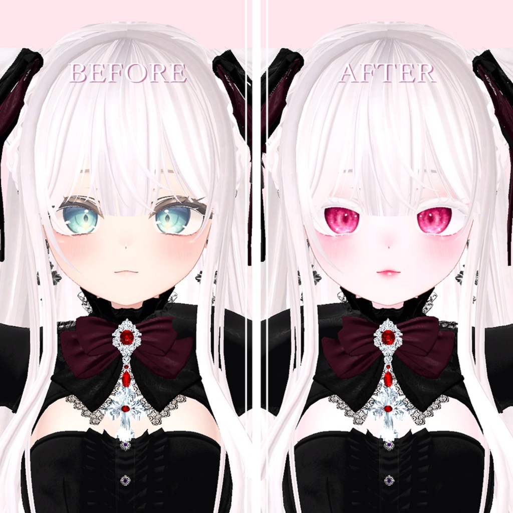 【マヌカManuka】🩷清楚メイク&瞳🩷【テクスチャ】