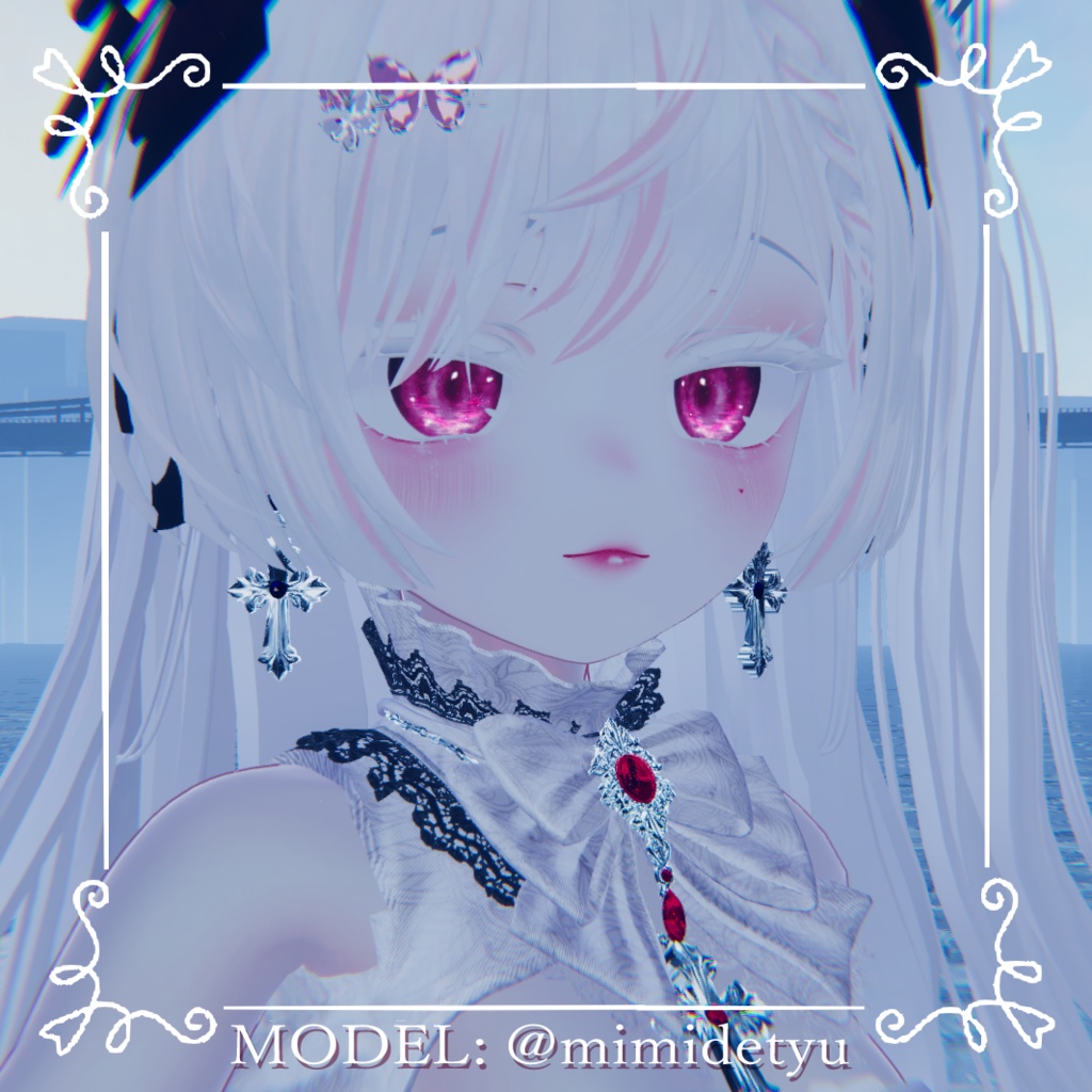 【マヌカManuka】🩷清楚メイク&瞳🩷【テクスチャ】