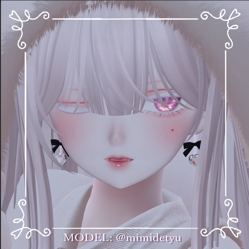 【森羅Shinra】🩷清楚メイク&瞳🩷【テクスチャ】