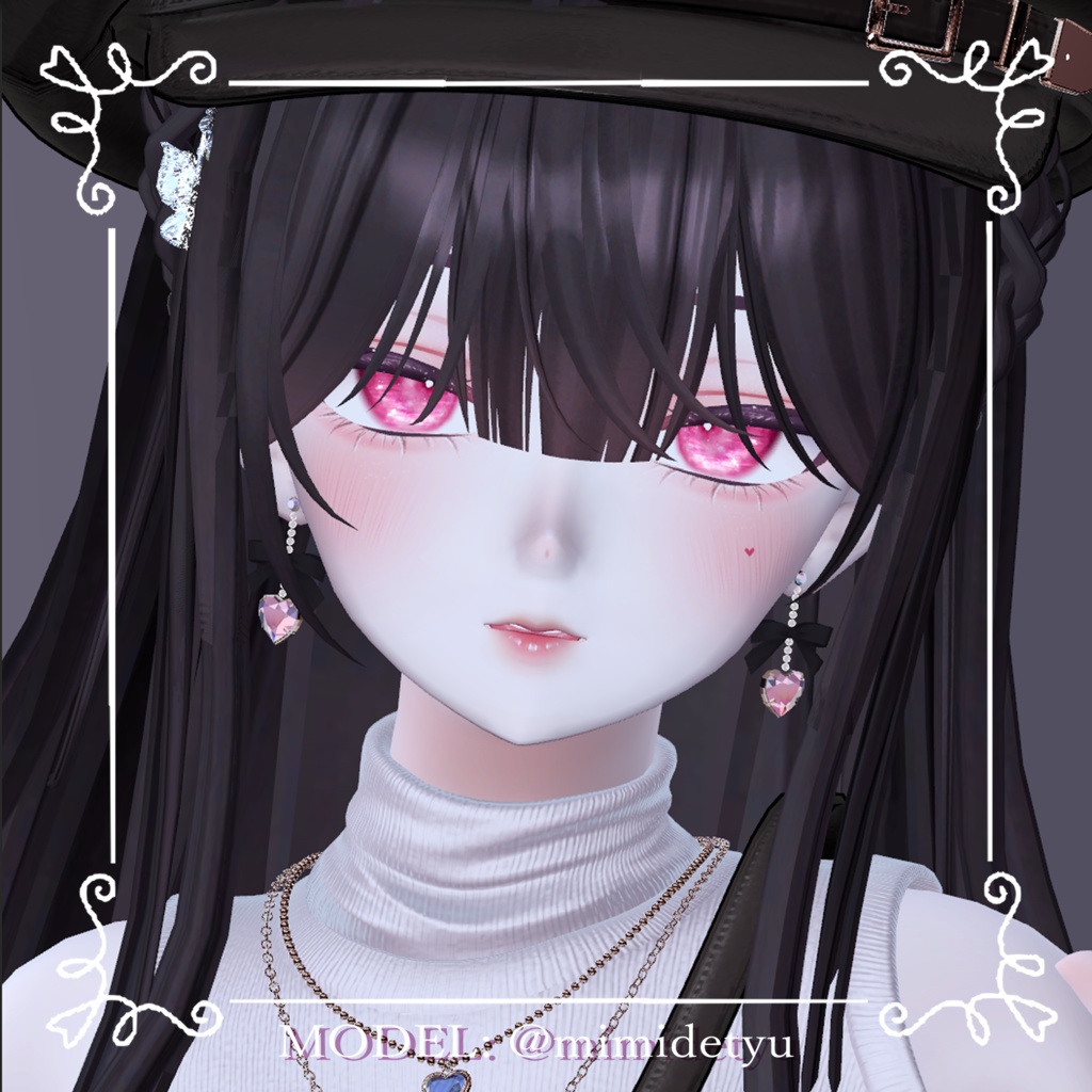 【森羅Shinra】🩷清楚メイク&瞳🩷【テクスチャ】