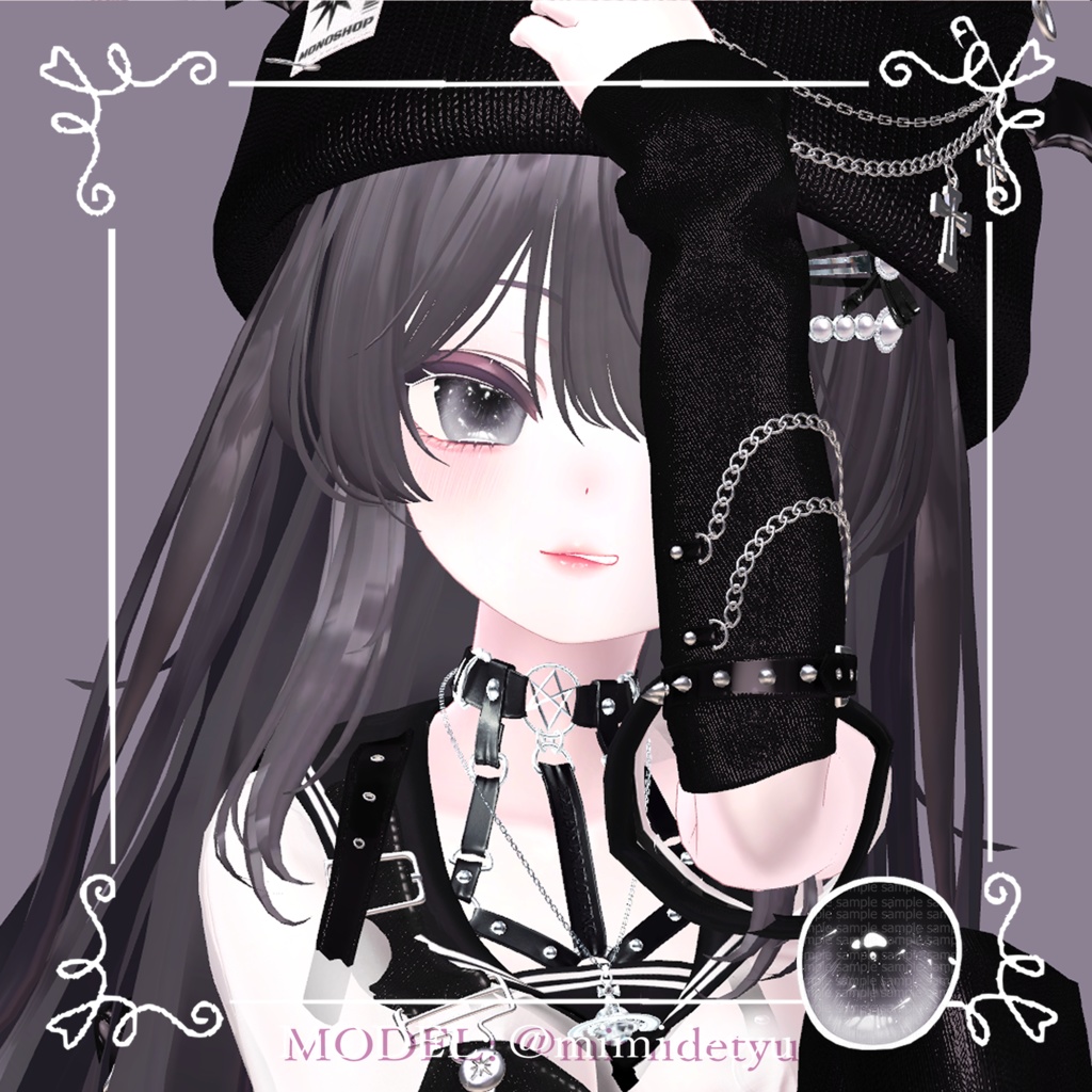 【マヌカManuka】🩵かわいいメイク&瞳🩷【テクスチャ】