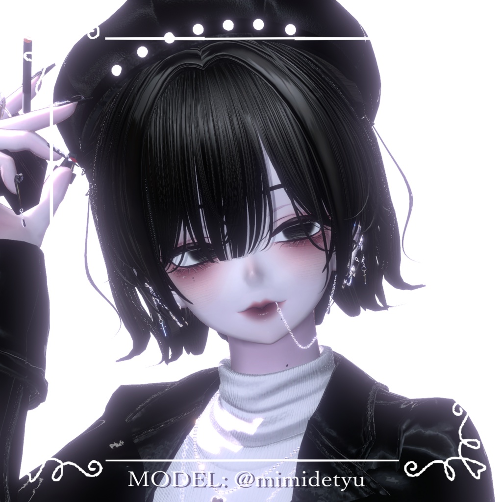 ❣️2時間限定無料❣️【森羅Shinra】🖤病みメイク&瞳🖤【テクスチャ】