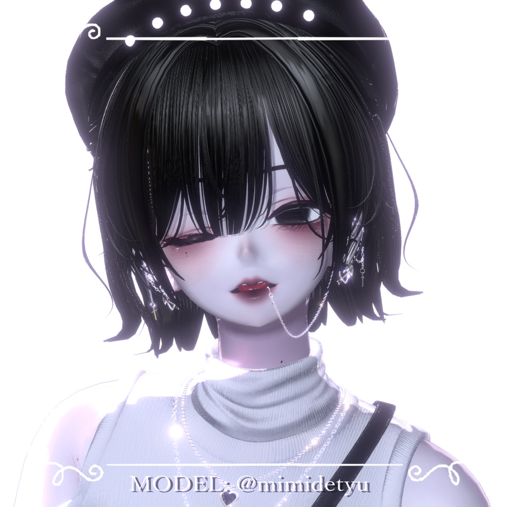 ❣️2時間限定無料❣️【森羅Shinra】🖤病みメイク&瞳🖤【テクスチャ】