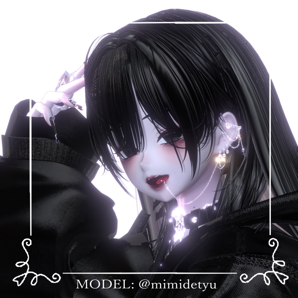 ❣️2時間限定無料❣️【森羅Shinra】🖤病みメイク&瞳🖤【テクスチャ】