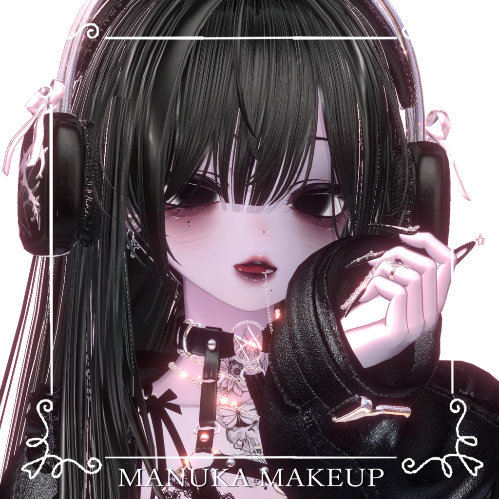 【マヌカManuka】🖤病みメイク＆瞳🖤【テクスチャ】