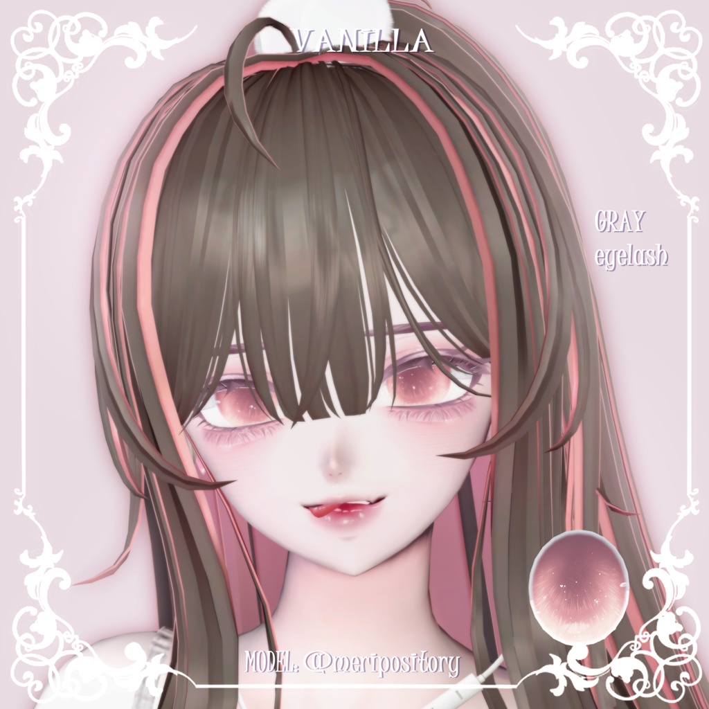 【森羅Shinra】🤎🩷スイートメイク(4種)&瞳(22色)🖤🤍【テクスチャ】