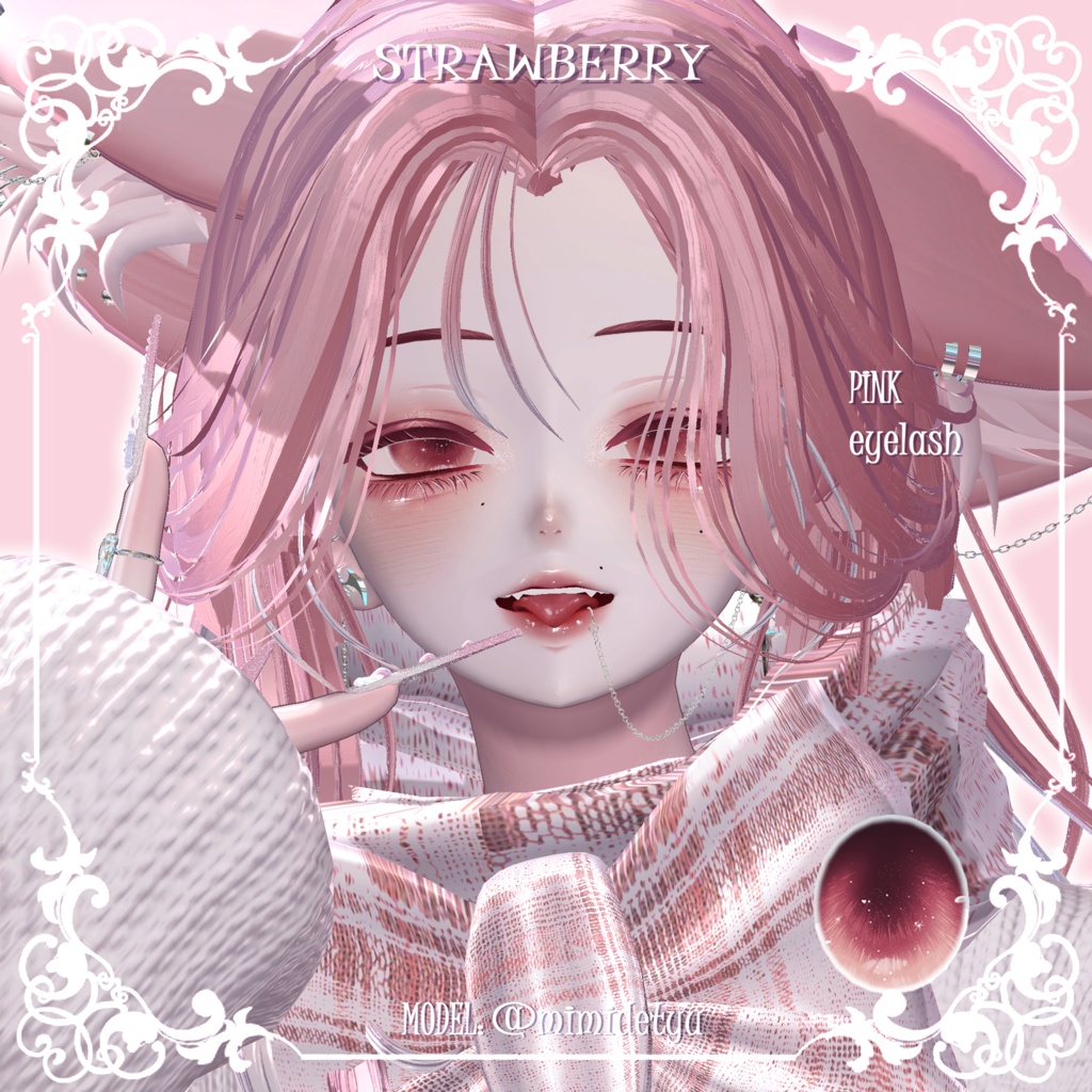 【森羅Shinra】🤎🩷スイートメイク(4種)&瞳(22色)🖤🤍【テクスチャ】