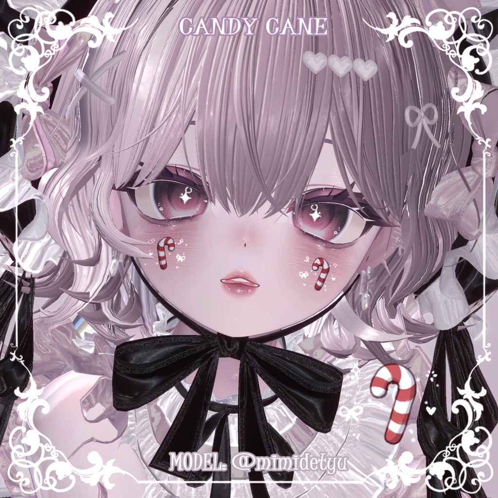 ❄️🎄クリスマスフェイスステッカー(4種)🎄❄️【テクスチャ】