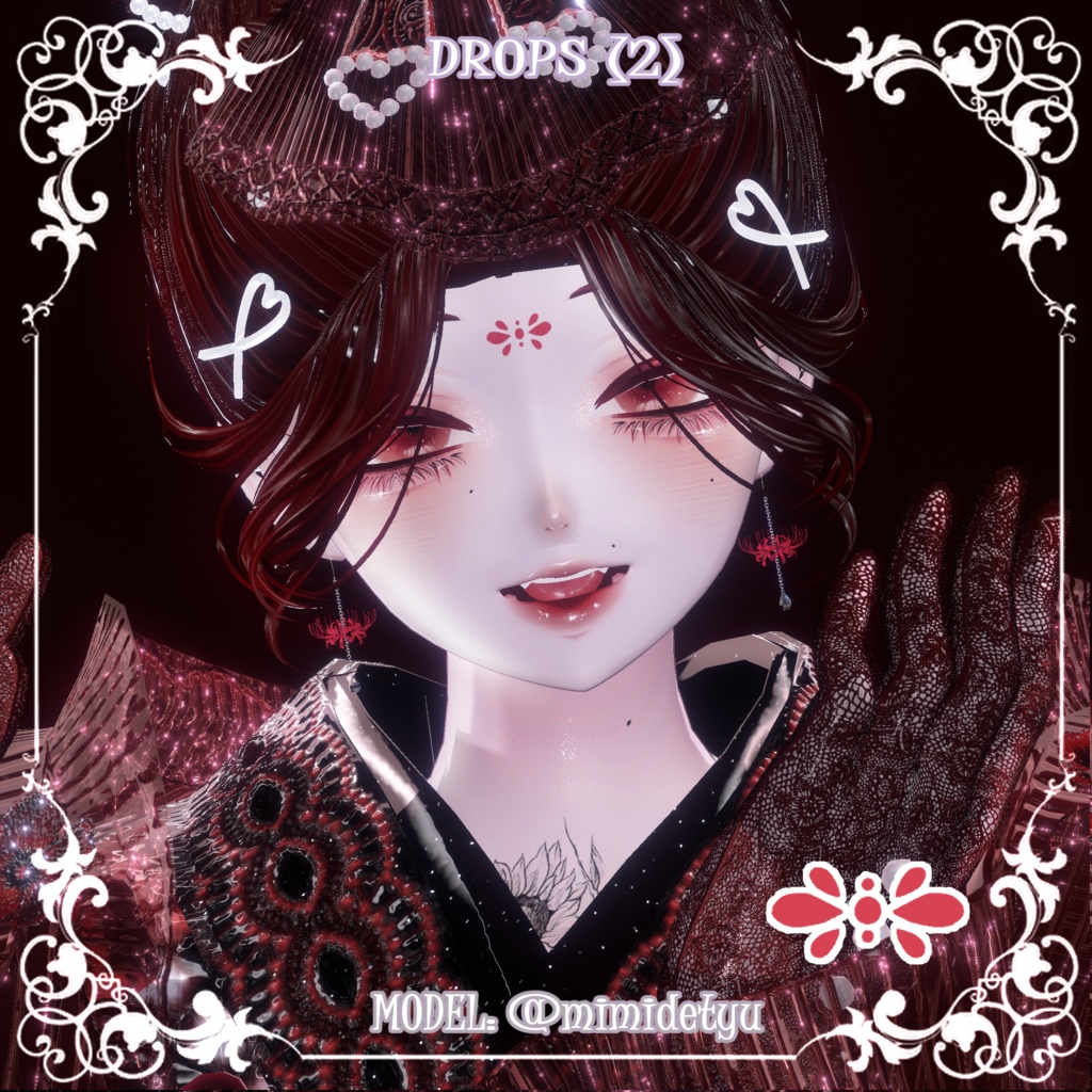 🧨🧧お正月フェイスステッカー(6種)🧧🧨【テクスチャ】