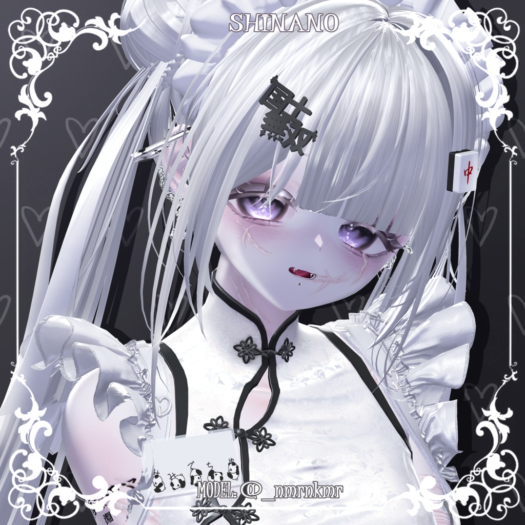 【10アバター対応】🖤🩸傷跡テクスチャ🩸🖤【顔&体】