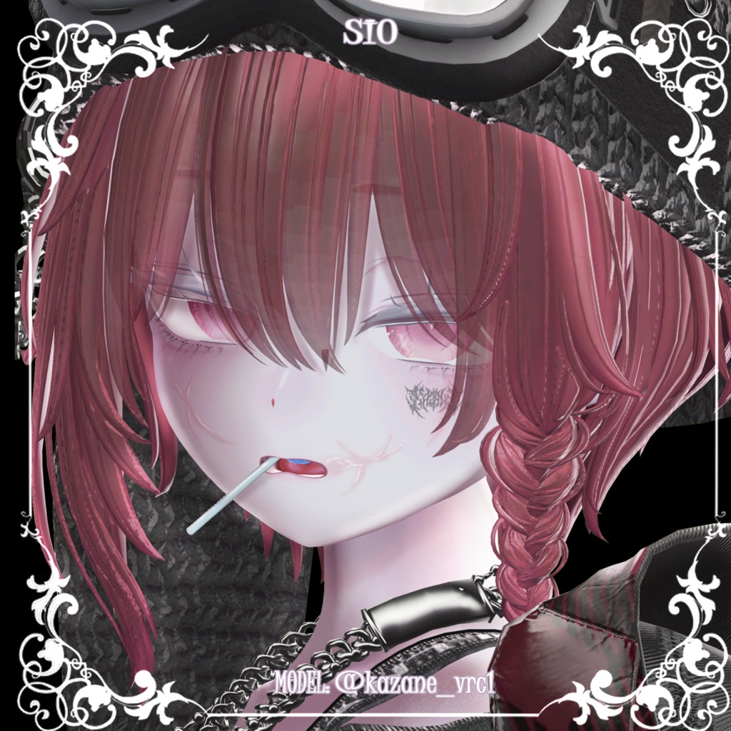 【10アバター対応】🖤🩸傷跡テクスチャ🩸🖤【顔&体】