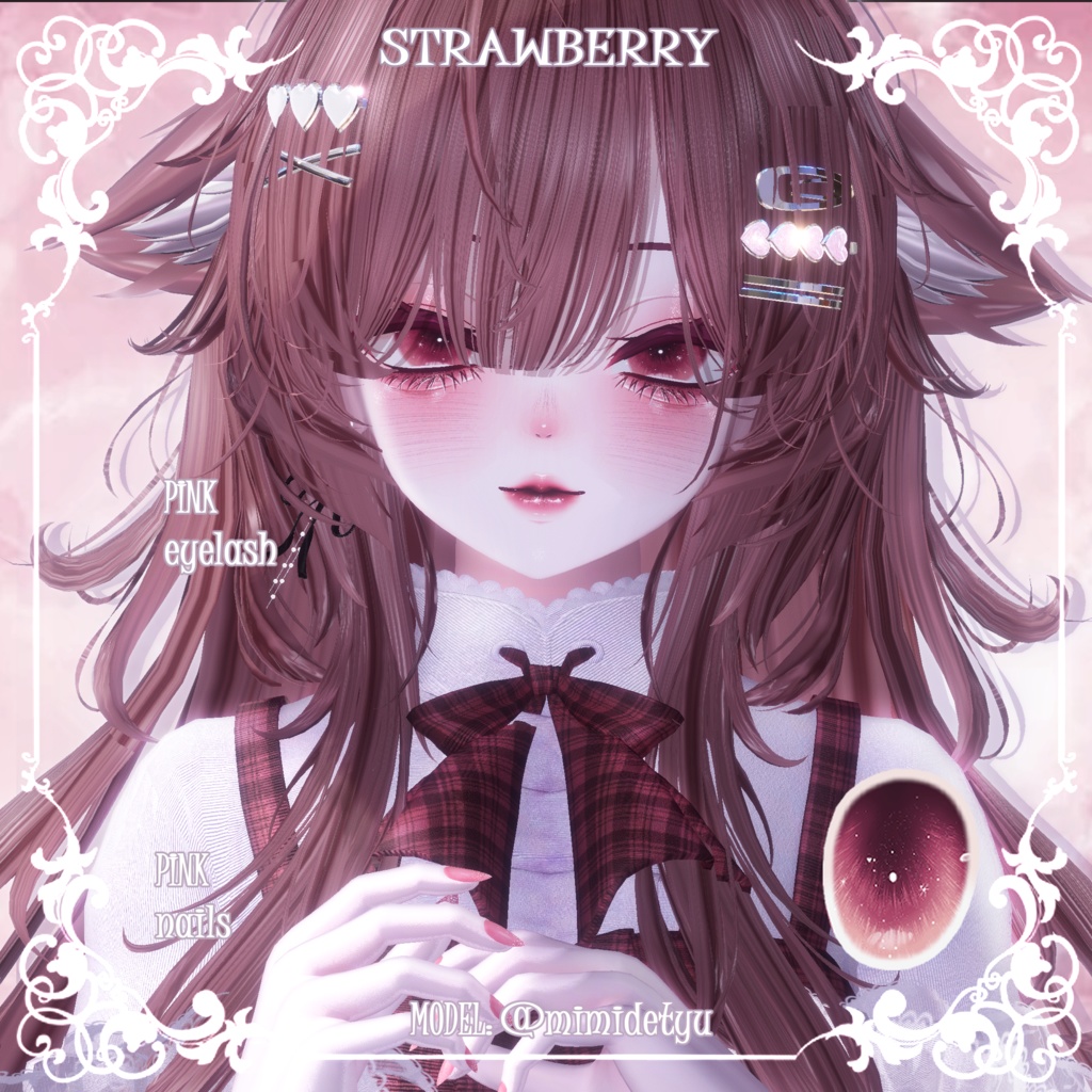 【ミルティナMilltina】🤎🩷スイートメイク(4種)&瞳(16色)🖤🤍【テクスチャ】