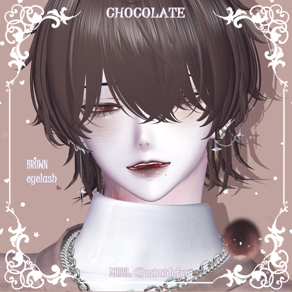 【水瀬Minase】🤎🩷スイートメイク(4種)&瞳(16色)🖤🤍【テクスチャ】