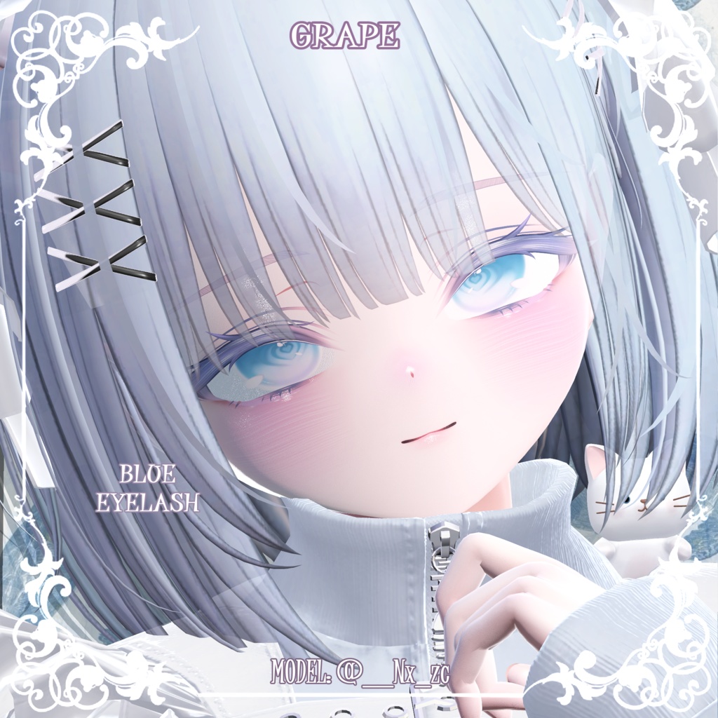 【ミルフィMilfy】🤍🩷ピュアメイク(4種)🩷🤍【テクスチャ】