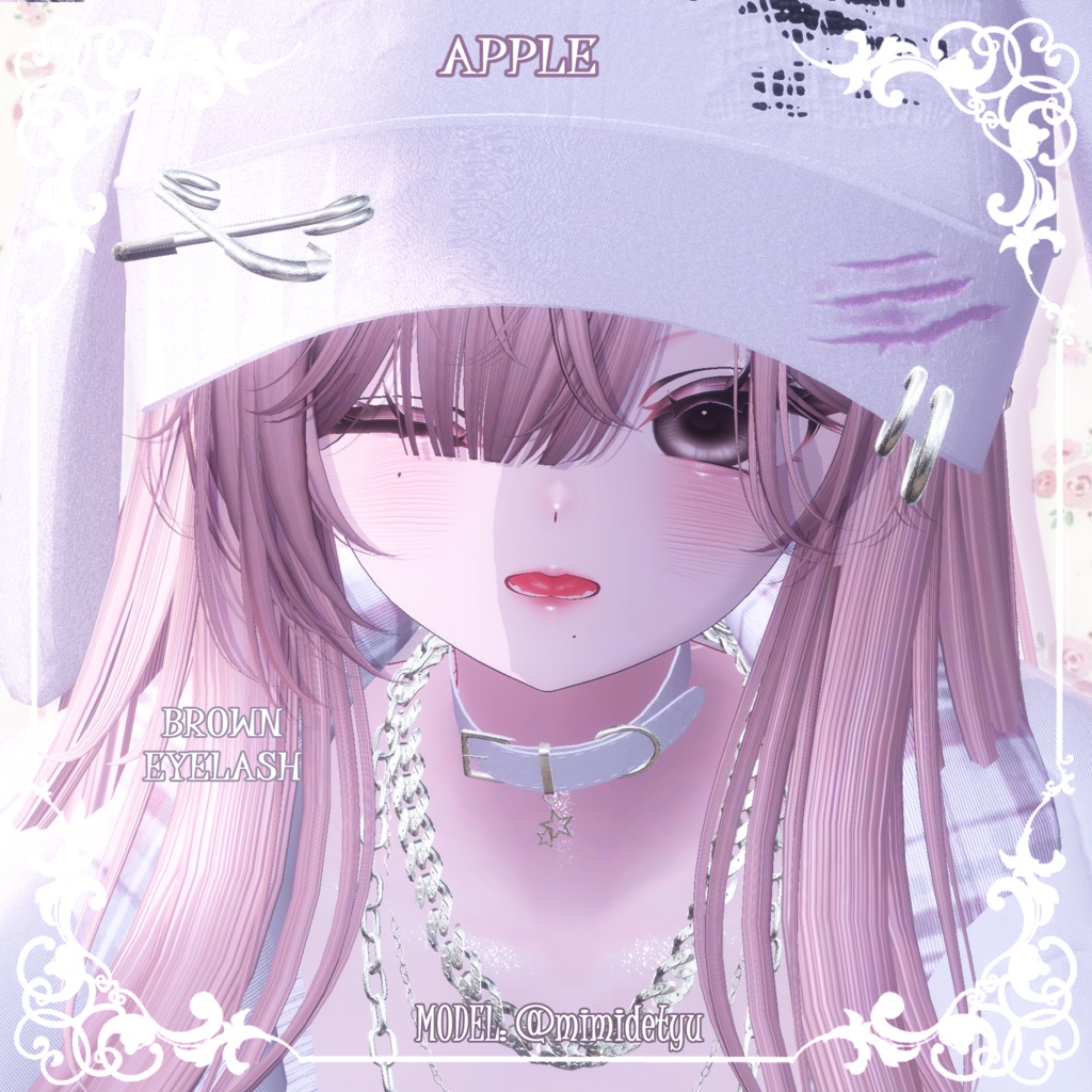 【しなのShinano】🤍🩷ピュアメイク(4種)🩷🤍【テクスチャ】