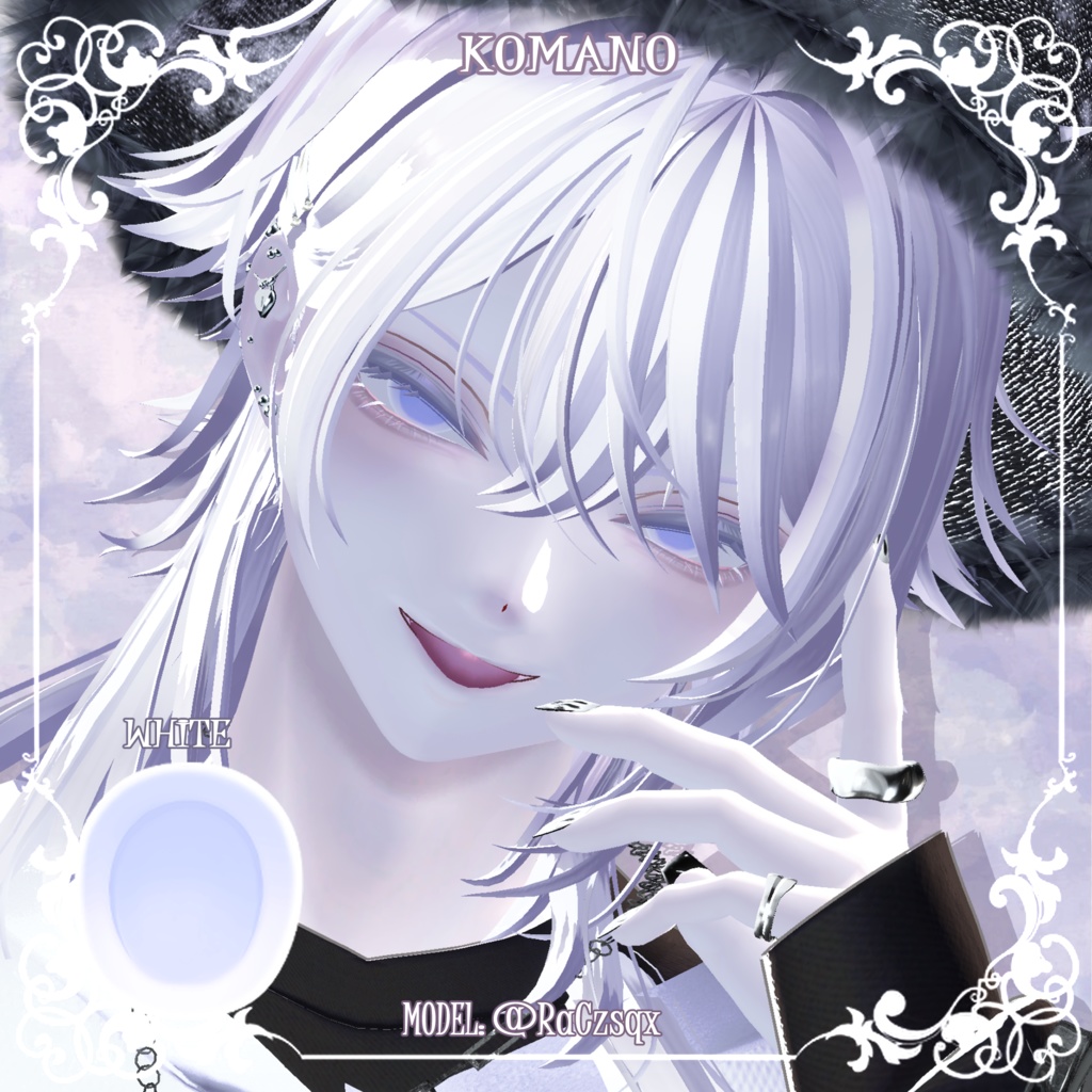 【25アバター対応】🍪🖤マカロン🫧アイテクスチャ🖤🍪【カラバリ22色】