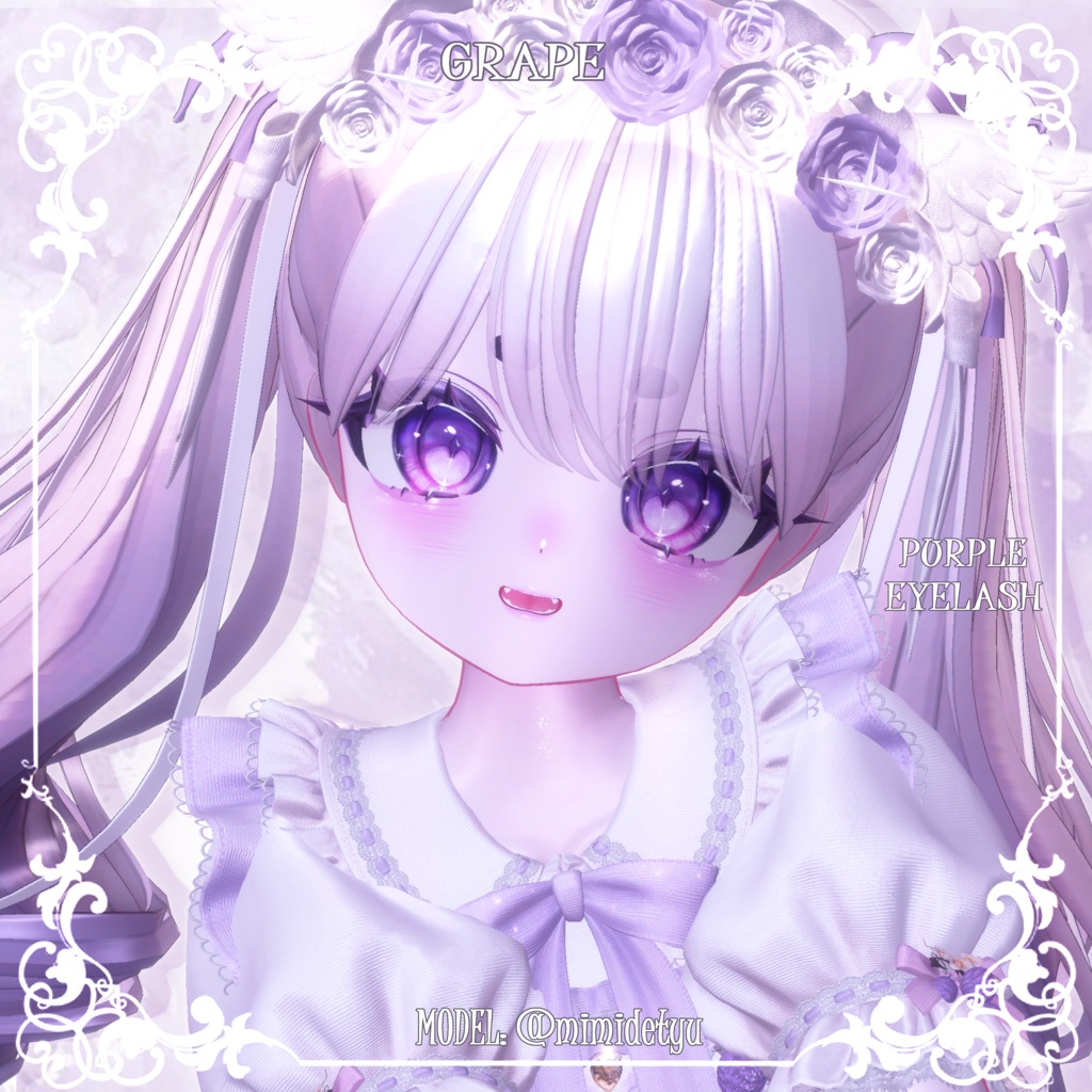 【シフォンChiffon】🤍🩷ピュアメイク(4種)🩷🤍【テクスチャ】