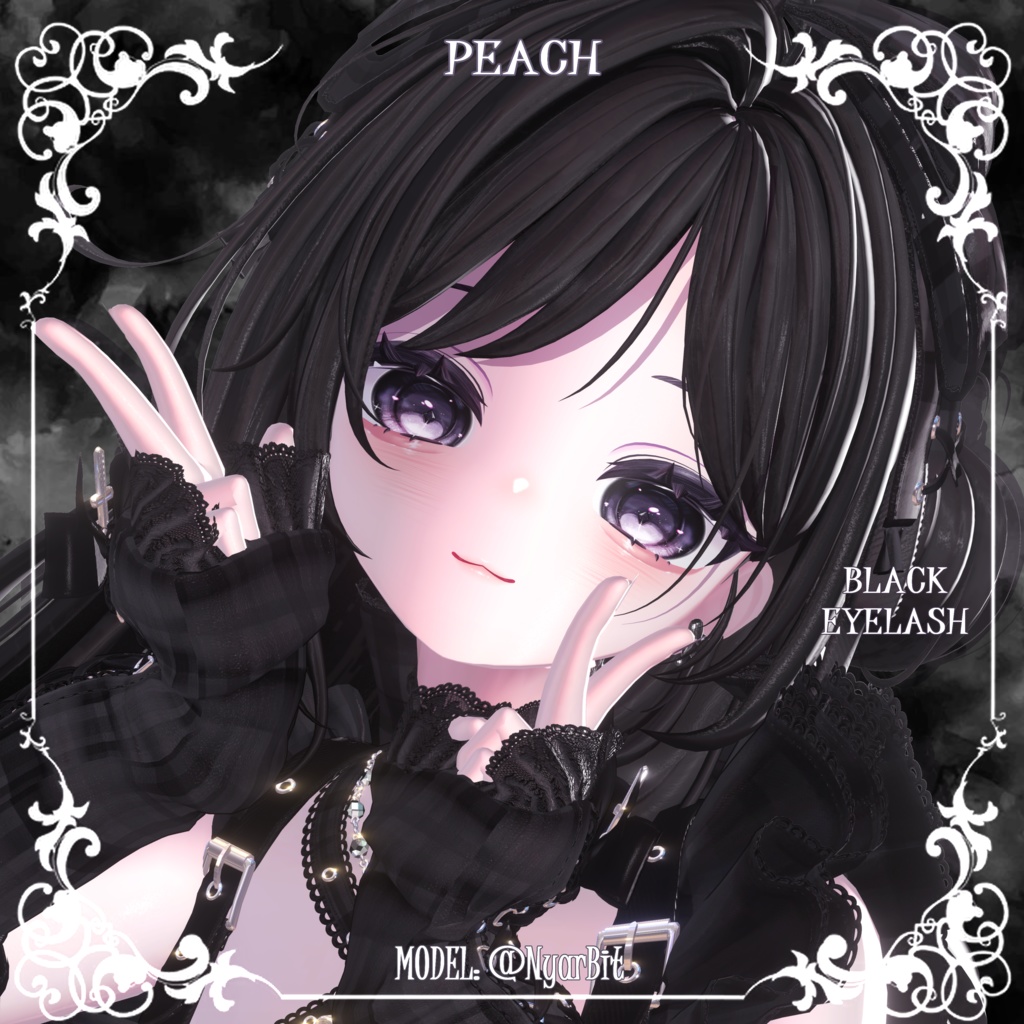 【シフォンChiffon】🤍🩷ピュアメイク(4種)🩷🤍【テクスチャ】