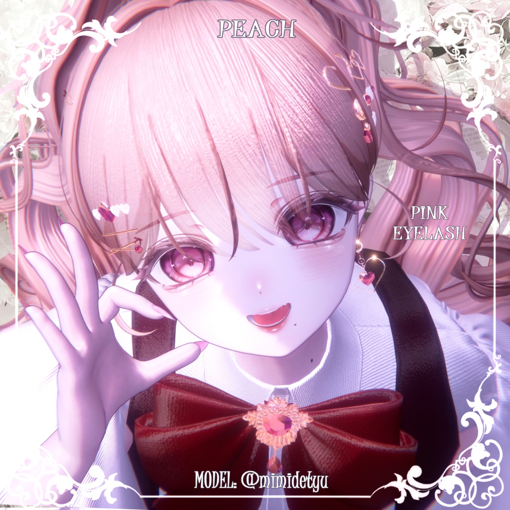 【クマリKumaly】🤍🩷ピュアメイク(4種)🩷🤍【テクスチャ】