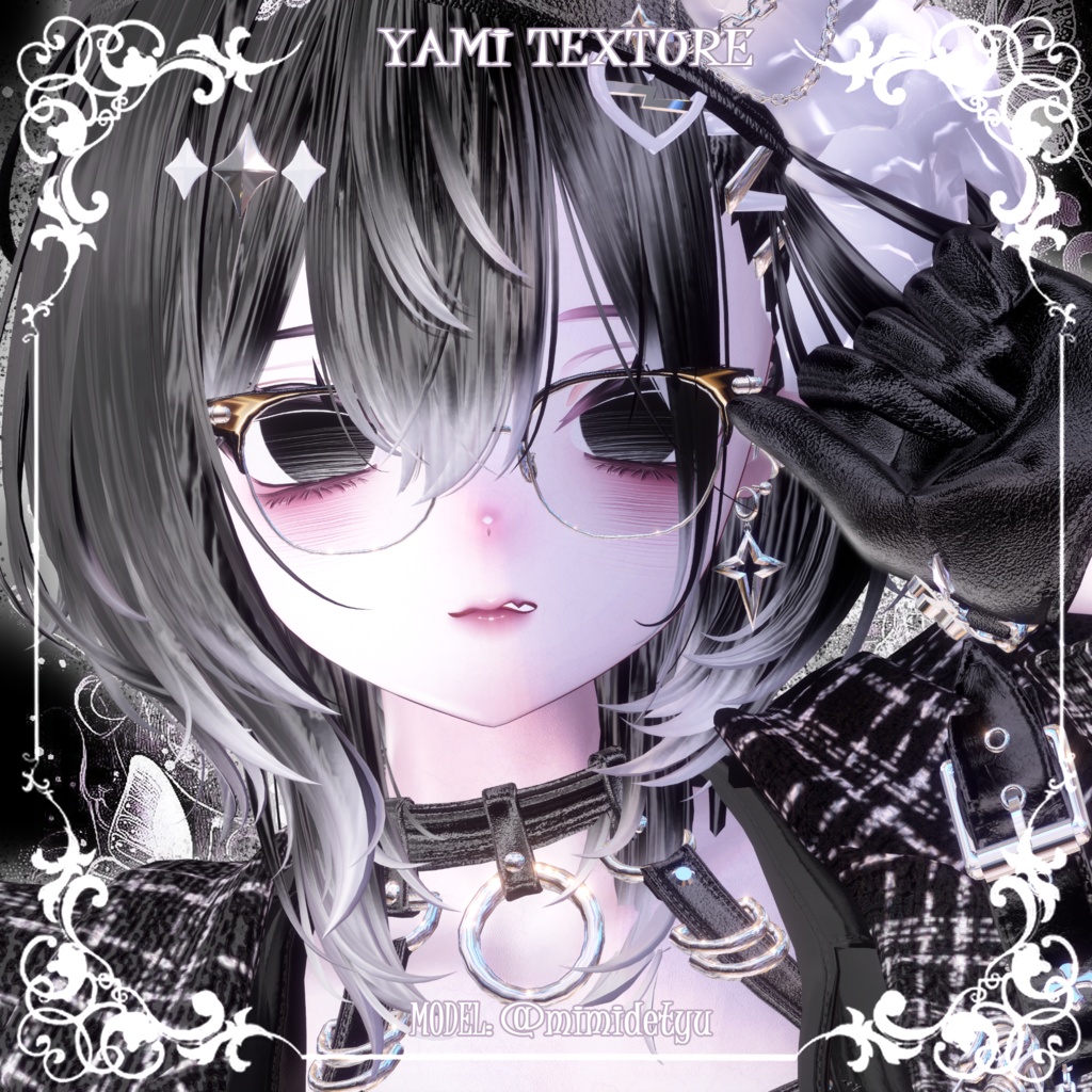 【まよMayo】🖤病みメイク&瞳🖤【テクスチャ】