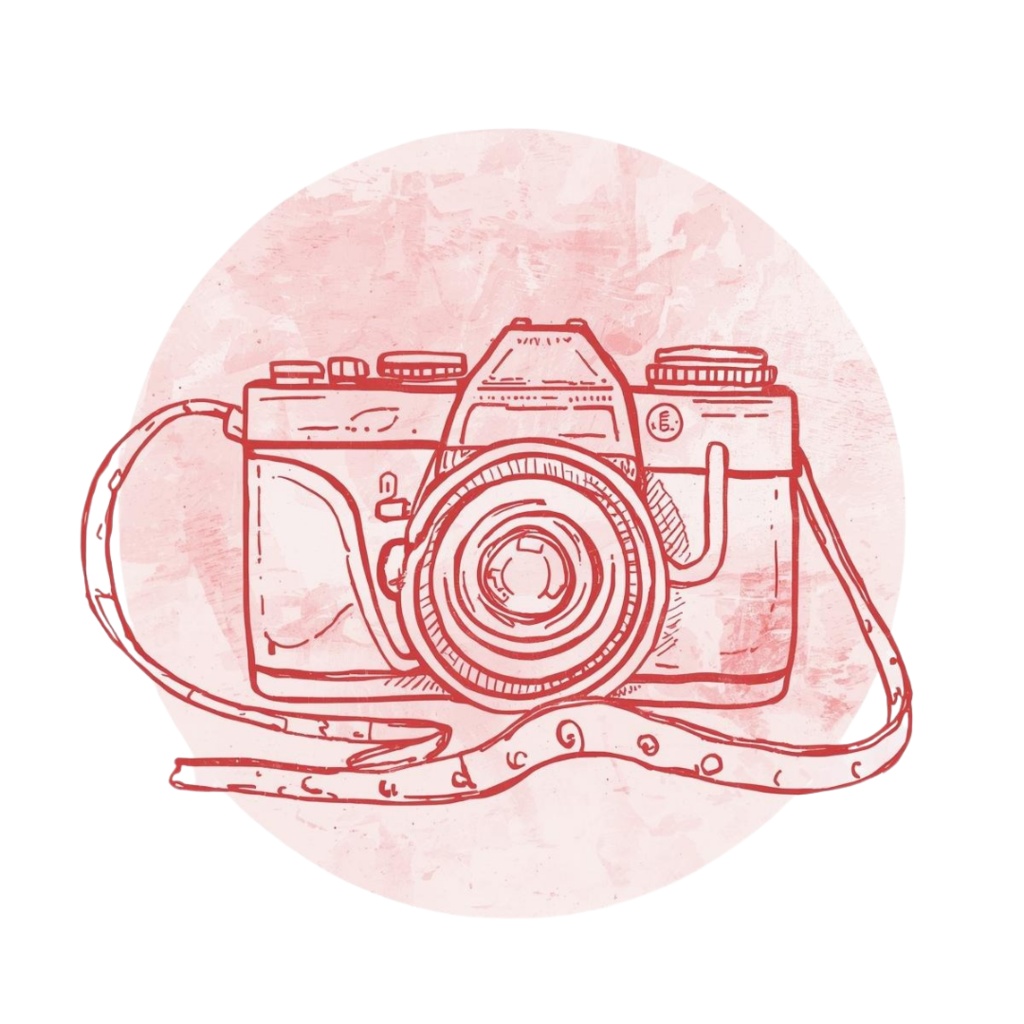 大人かわいい水彩風 旅行クリップアート10点セット(PNG)