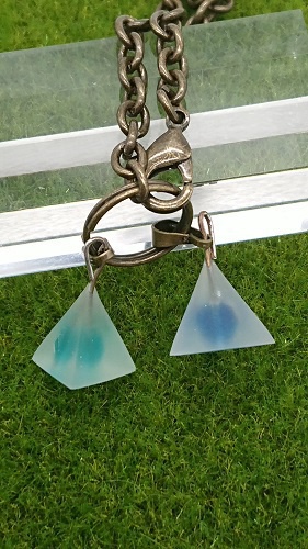 双子星のバッグチェーン