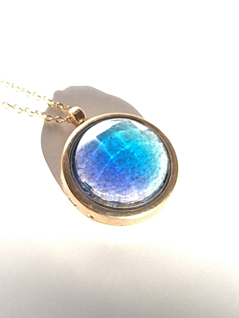 透き通る海の煌石具(懐中時計・ペンダント・キーホルダー)