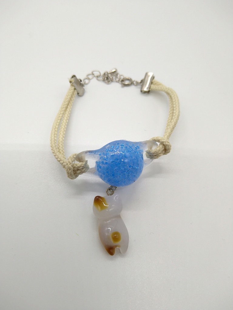 ねこたまブレスレット