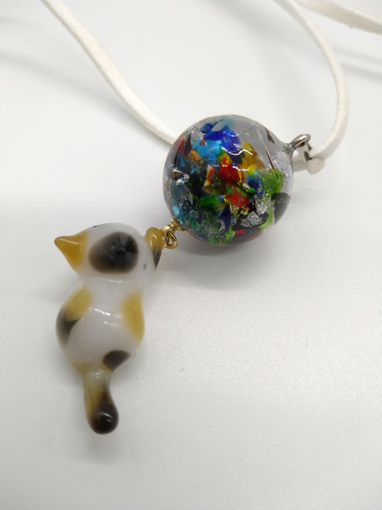 ねこたまペンダント