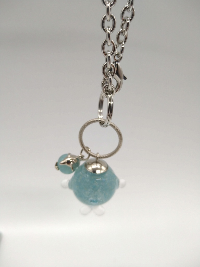 海のいきものチェーン(ジンベエザメ・青クジラ・水色クジラ)