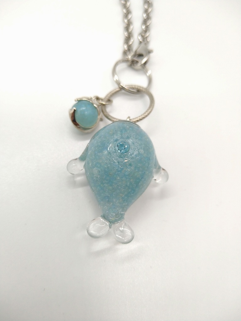 海のいきものチェーン(ジンベエザメ・青クジラ・水色クジラ)