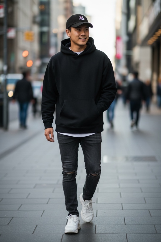 【忍 - SHINOBI】ストリート・ベースボールキャップ|モノトーン・テックウェア