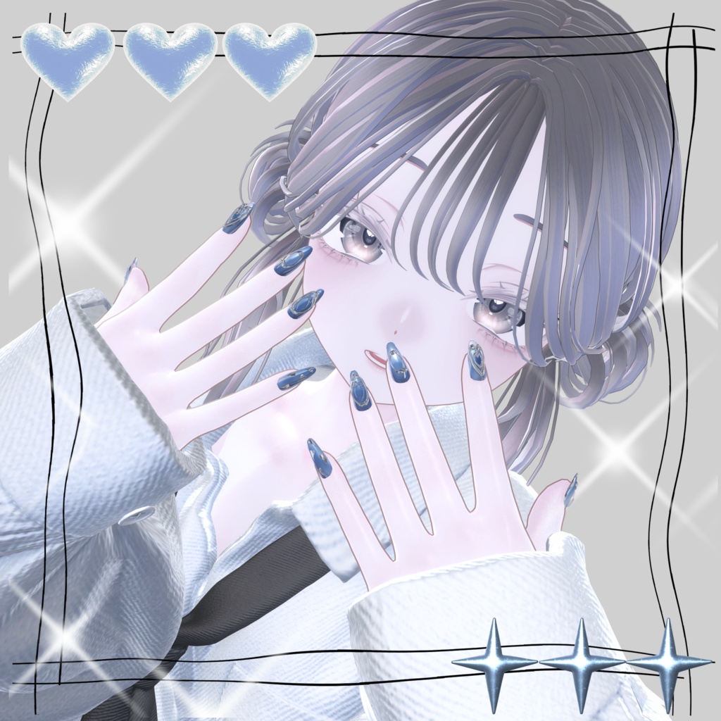 5/1まで半額Sale中 simple Y2K nail