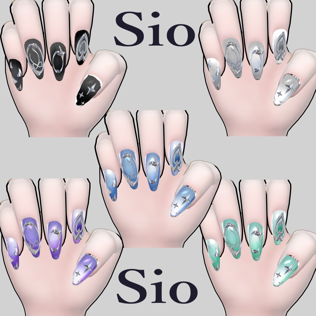 5/1まで半額Sale中 simple Y2K nail