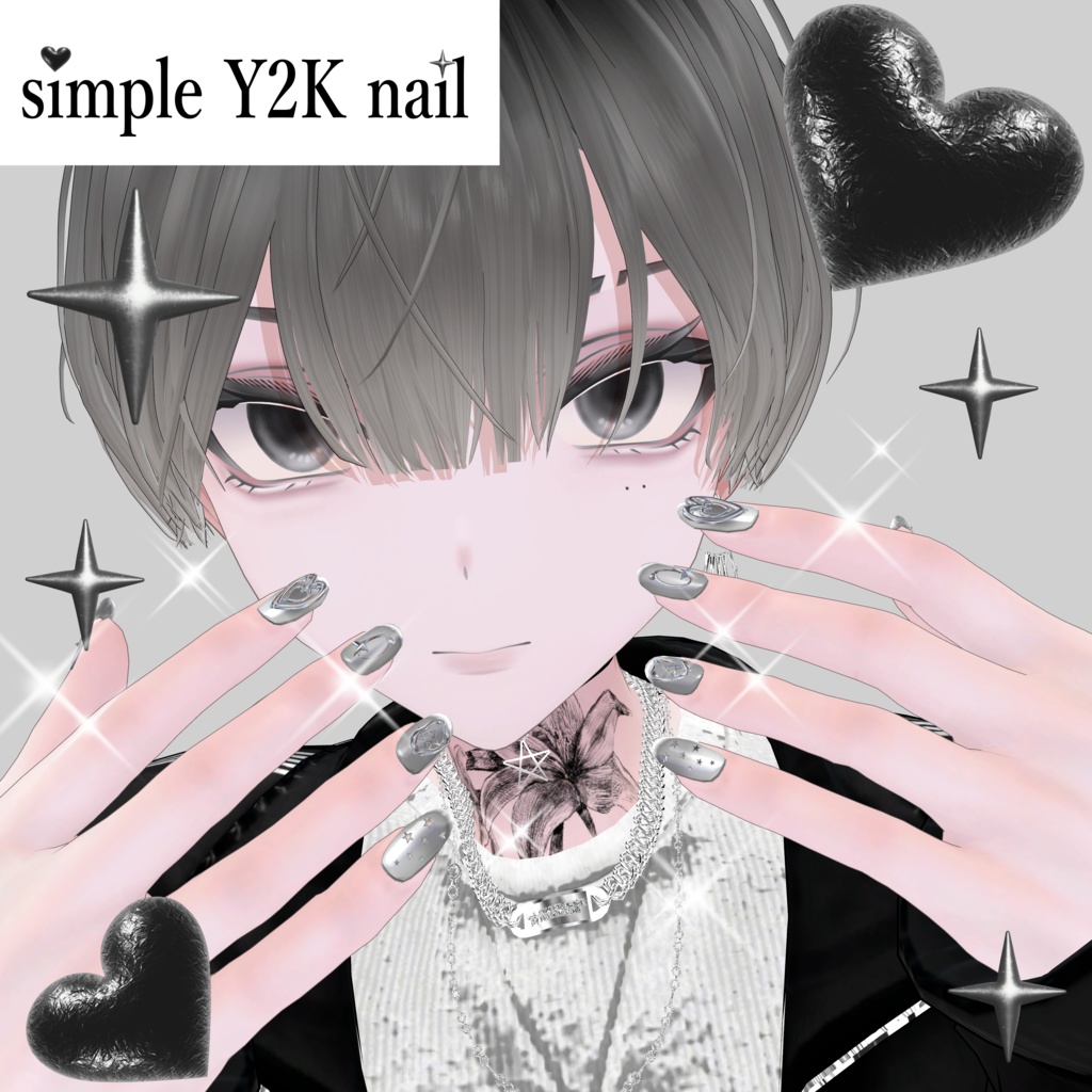 5/1まで半額Sale中 simple Y2K nail