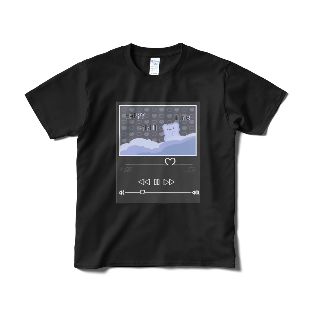 もかくまTシャツ　ブルー