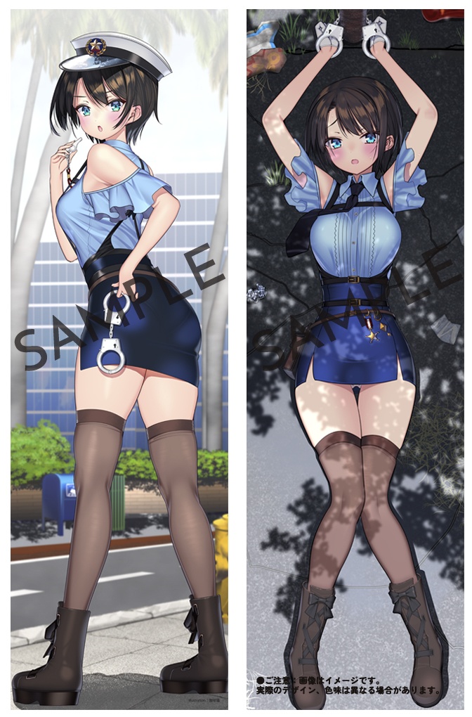 【受注生産】珈琲猫描き下ろし 「大空ス○ル」抱き枕カバー全年齢版