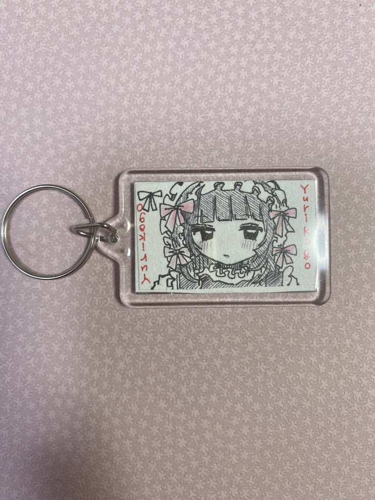 アクリル四角キーホルダー2