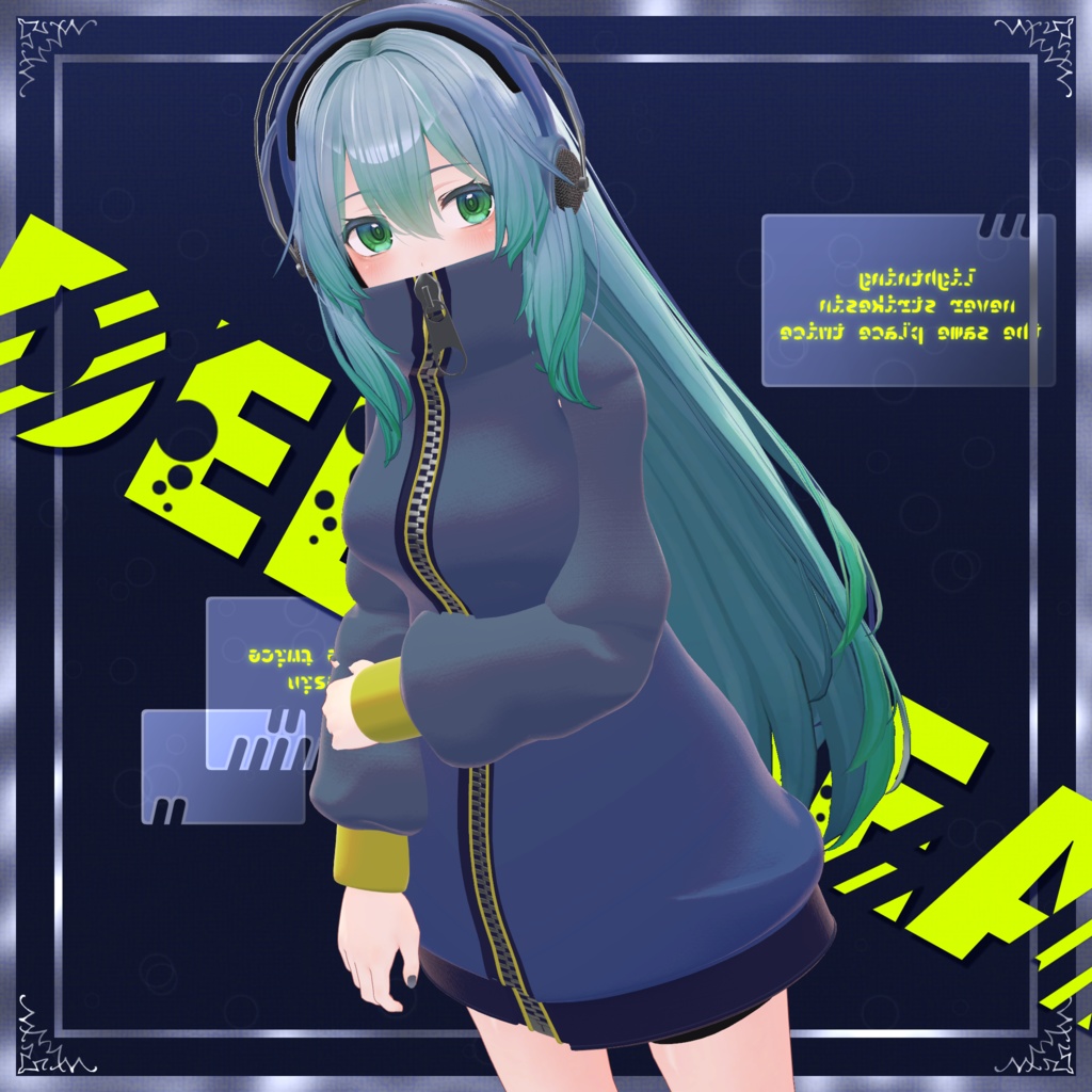 【2アバター対応】DEEP SEA【VRC衣装】