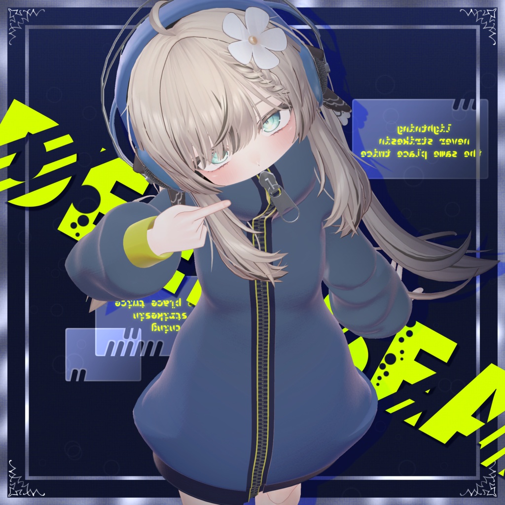 【2アバター対応】DEEP SEA【VRC衣装】